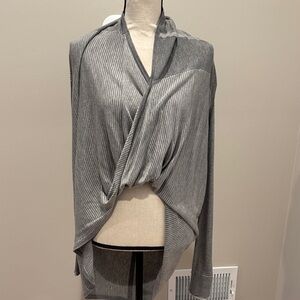 Lululemon Gray Women's Wrap Sweater